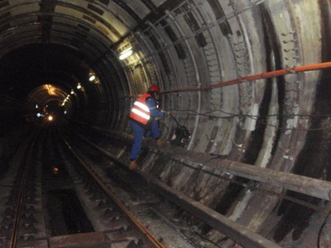 Underground "Metro line B" - Injection of dilatation, Jinonice – Prague. 