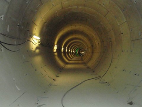 Underground "Metro line A" - Injection of dilatation, Dejvická – Prague.